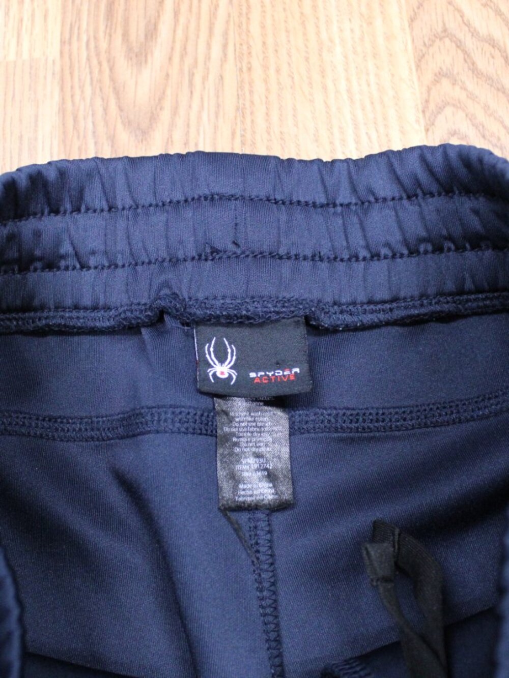 SPYDER PROW-B JOGGERS POLY/SPANDEX PANTS NAVY BLUE Sz SMALL, S - Picture 5 of 6